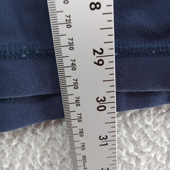 Link Soul Shirt Mens Large Navy‎ Blue Polo Golf Sportswear Solid Basic Casual - Picture 5 of 8